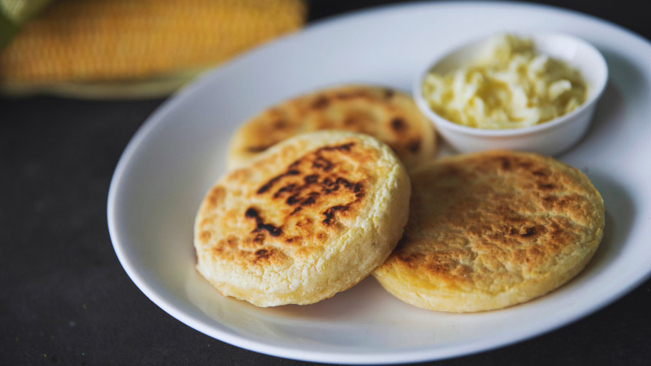 arepa di pampuna