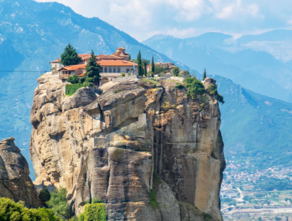 Holy Trinity Monastery. Meteora, Greece