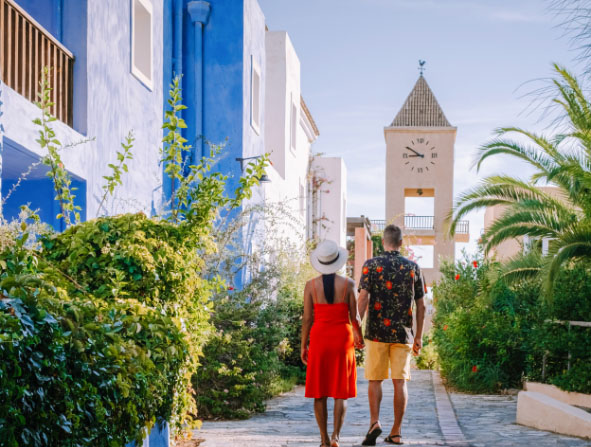 Couple in Greece