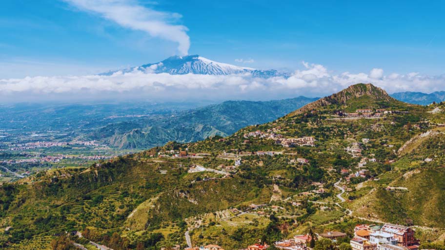 Mount Etna Volcano