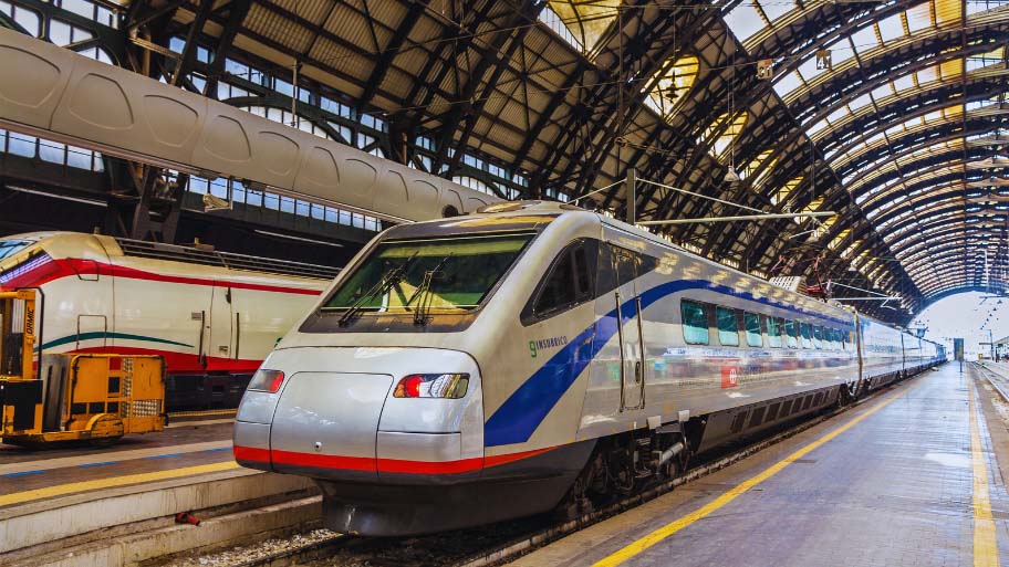 Pendolino High-Speed Tilting Train