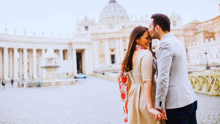 couple in Italy