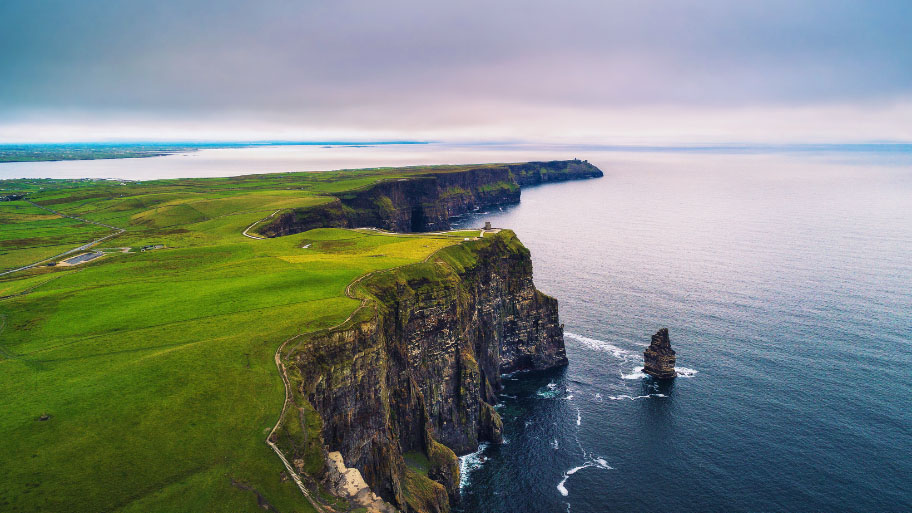 scenic Cliffs of Moher in Ireland - Ireland Travel Guide