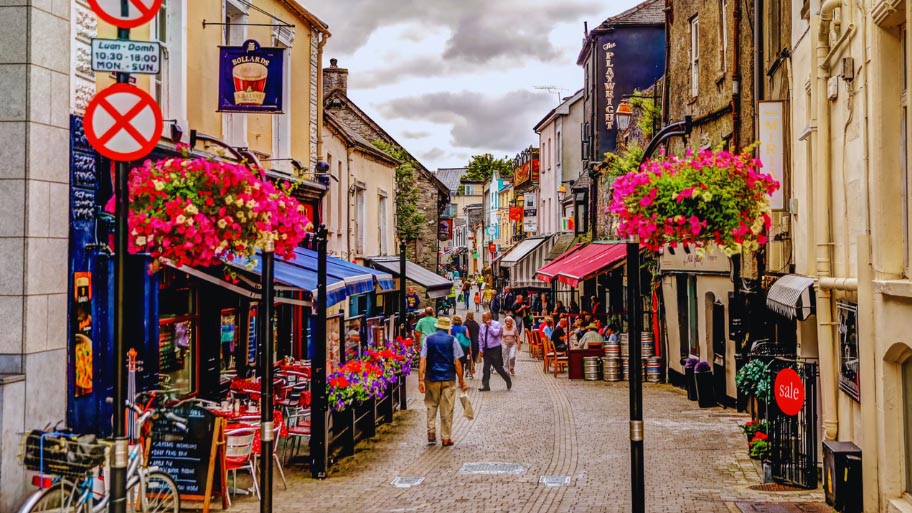 Locals in Kilkenny Ireland