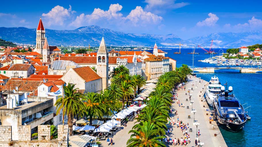 Trogir, Split, Dalmatia region of Croatia