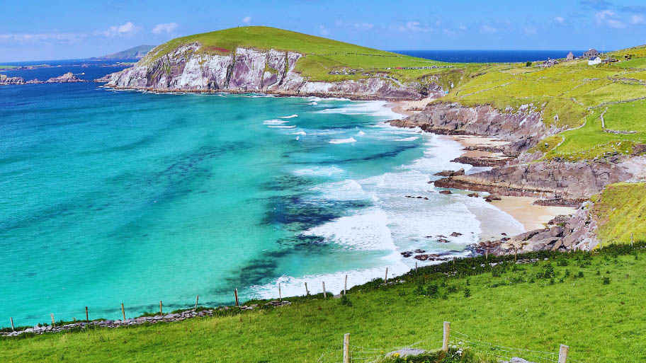 scenic coastline of Dingle Peninsula, Ireland