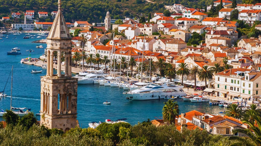 Nice City Hvar in Hvar Island in Croatia