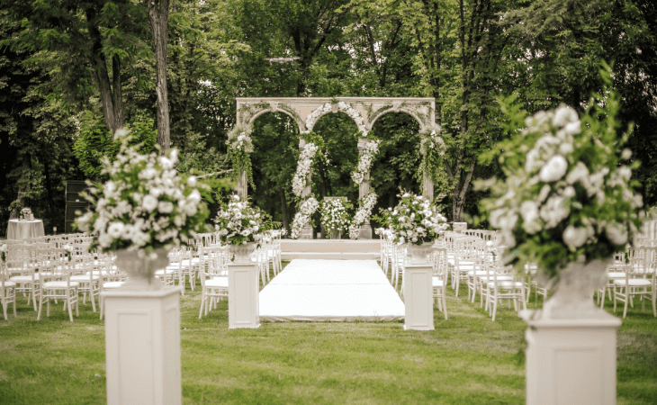 Garden wedding