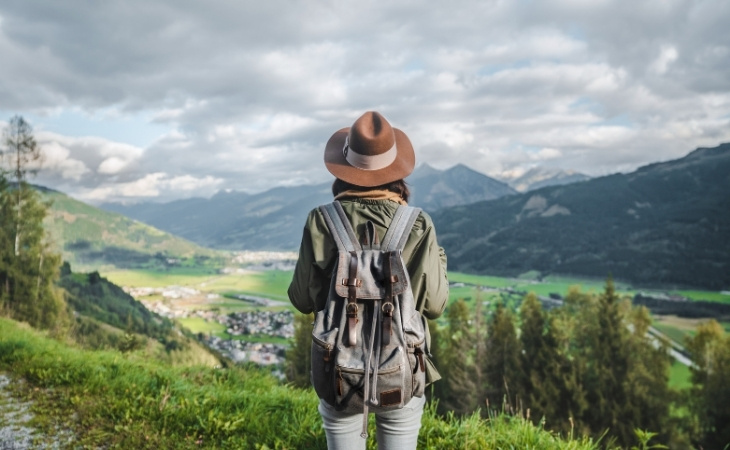 Young Traveler in Austria