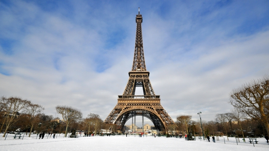 Winter day in Paris